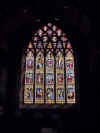 Stained Glass in Black Abbey (85950 bytes)