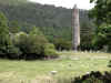 Round Tower at Glendalough (128025 bytes)