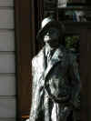 James Joyce Statue Dublin (64879 bytes)