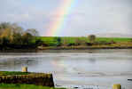 Rainbow at Bells Harbor Quay (93899 bytes)